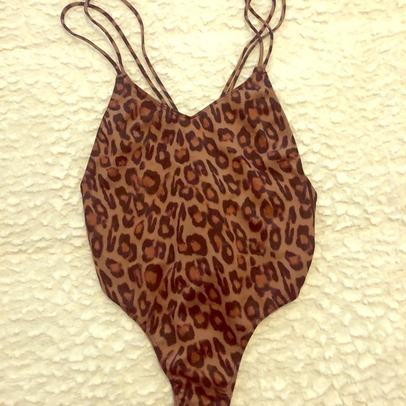 kendall and kylie leopard bathing suit